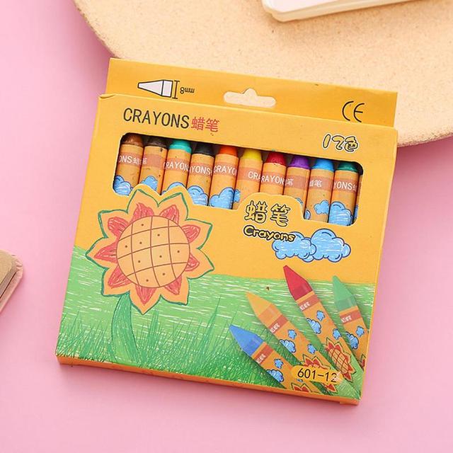 24 Count Box Of Crayons Art Crayons For Graffiti Assorted Colors  Environmental Friendly Toddler Crayons Color Creation Odorless - AliExpress